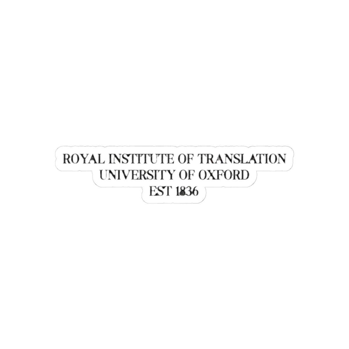 royal institute of translation - Oxford - RF Kuang - babel | R. F. Kuang - Official Creator merchandise