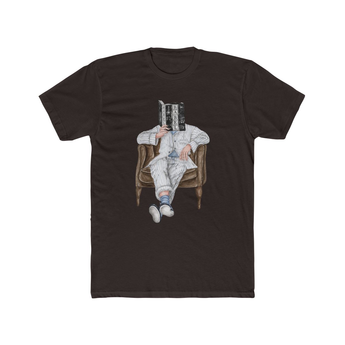 Babel by R.F. Kuang book heavyweight T Shirt | Hair & skin options | R. F. Kuang - alternate angle 2, merchandise