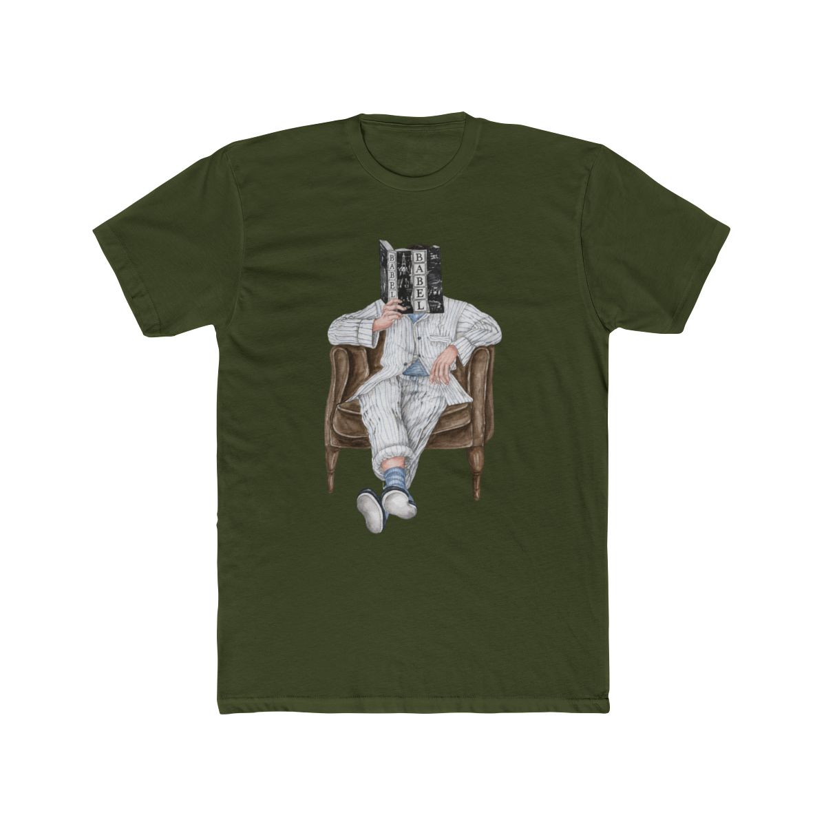 Babel by R.F. Kuang book heavyweight T Shirt | Hair & skin options | R. F. Kuang - alternate angle 5, merchandise